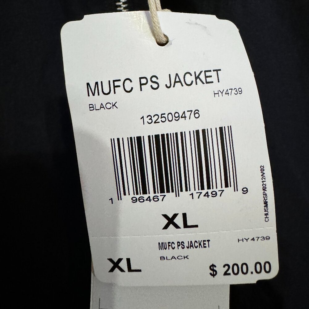 Adidas Manchester United Peter Saville Soccer Jacket Men's XL HY4739 $200 NEW - Picture 7 of 7